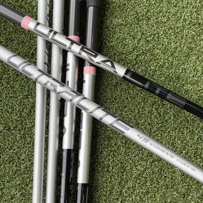 Cobra T-Rail Golf Iron Set / 6-SW / Ladies Flex Graphite Shafts - Pre Owned Golf 