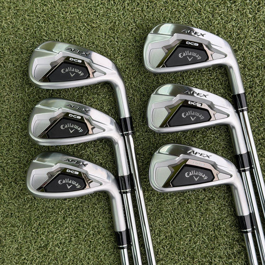 Callaway Apex DCB Forged Golf Iron Set / 5-PW / Regular Flex