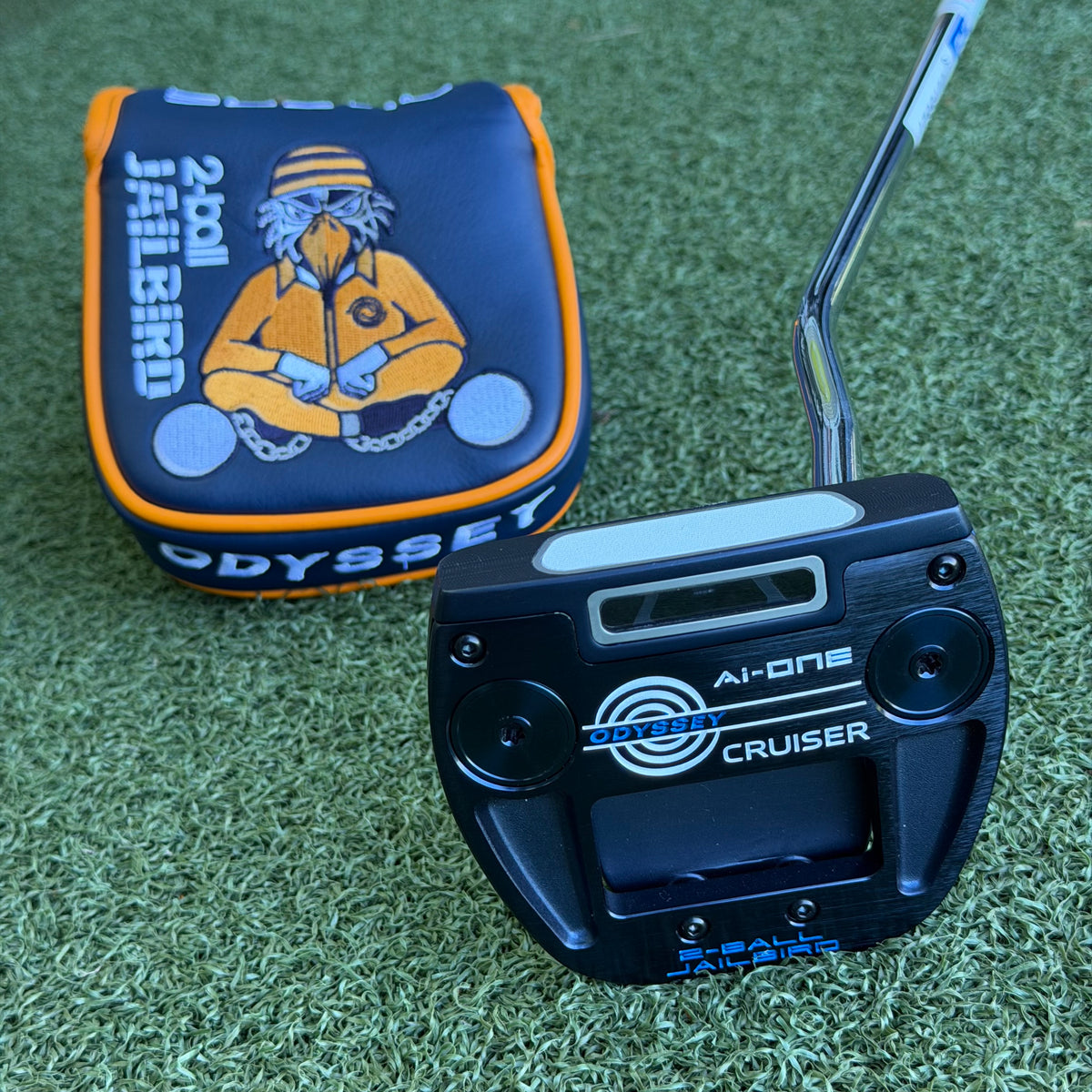Odyssey Ai-ONE Cruiser 2-Ball Jailbird Golf Putter / 38 Inch