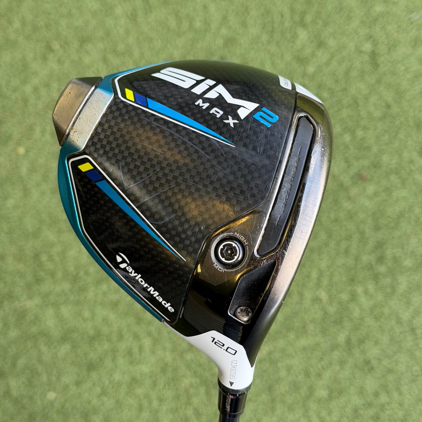 TaylorMade SIM2 Max Golf Driver / 12 Degree / Regular Flex