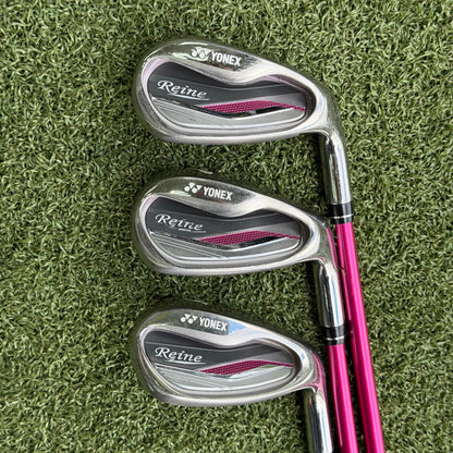 Yonex Reine Golf Iron Set / 5-SW / Ladies Flex Graphite Shafts - Pre Owned Golf 