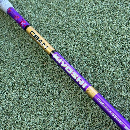Oban Kiyoshi Purple 65 Driver Shaft / Stiff Flex / Callaway Adapter - Pre Owned Golf 