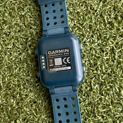 Garmin Approach S20 Blue GPS Golf Watch With Charger - Pre Owned Golf 