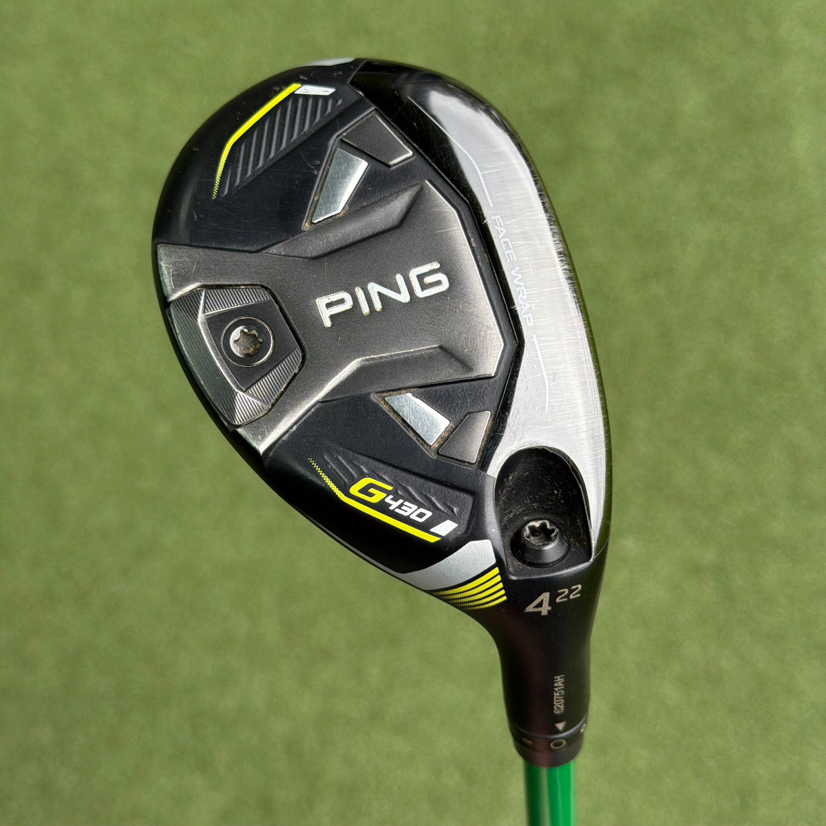 PING G430 #4 Hybrid / 22 Degree / Accra GX M4 Stiff Flex Shaft