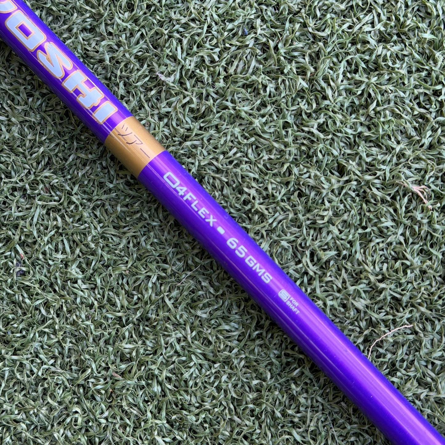 Oban Kiyoshi Purple 65 Driver Shaft / Stiff Flex / Titleist Adapter