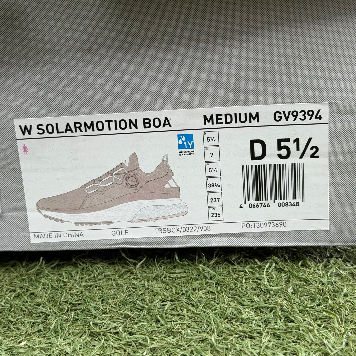 adidas Solarmotion BOA Women's Golf Shoes / UK 5.5