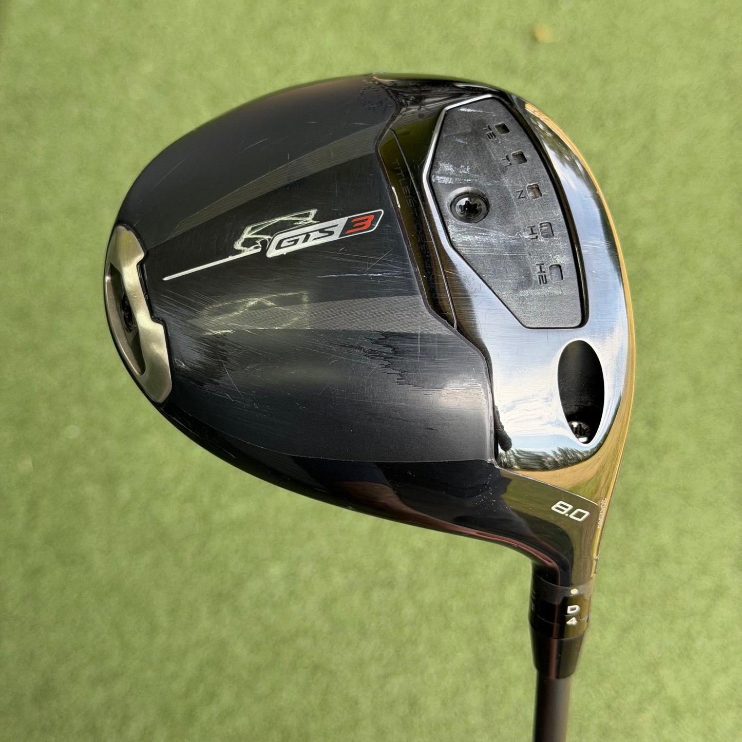 Titleist GTS3 Golf Driver / 8 Degree / Stiff Flex