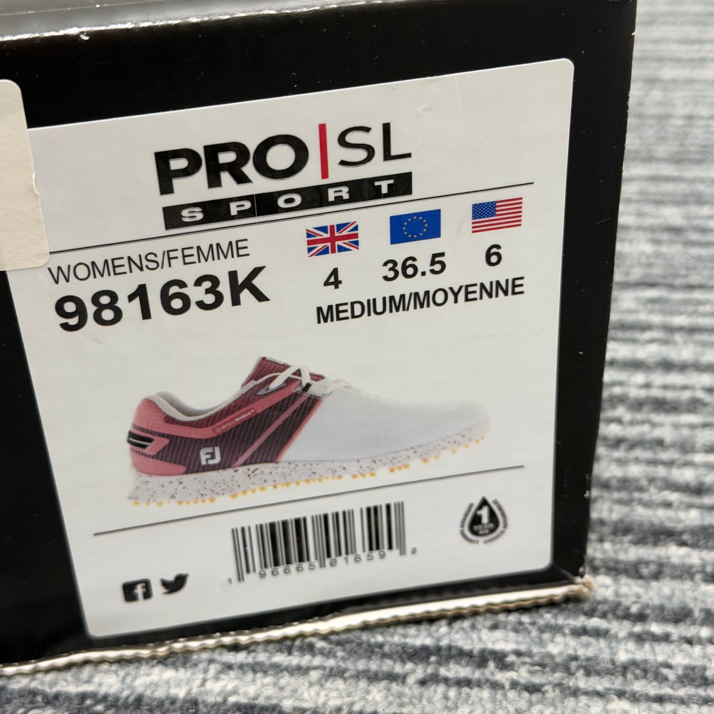 FootJoy Pro SL Sport Women's Golf Shoes / UK 4