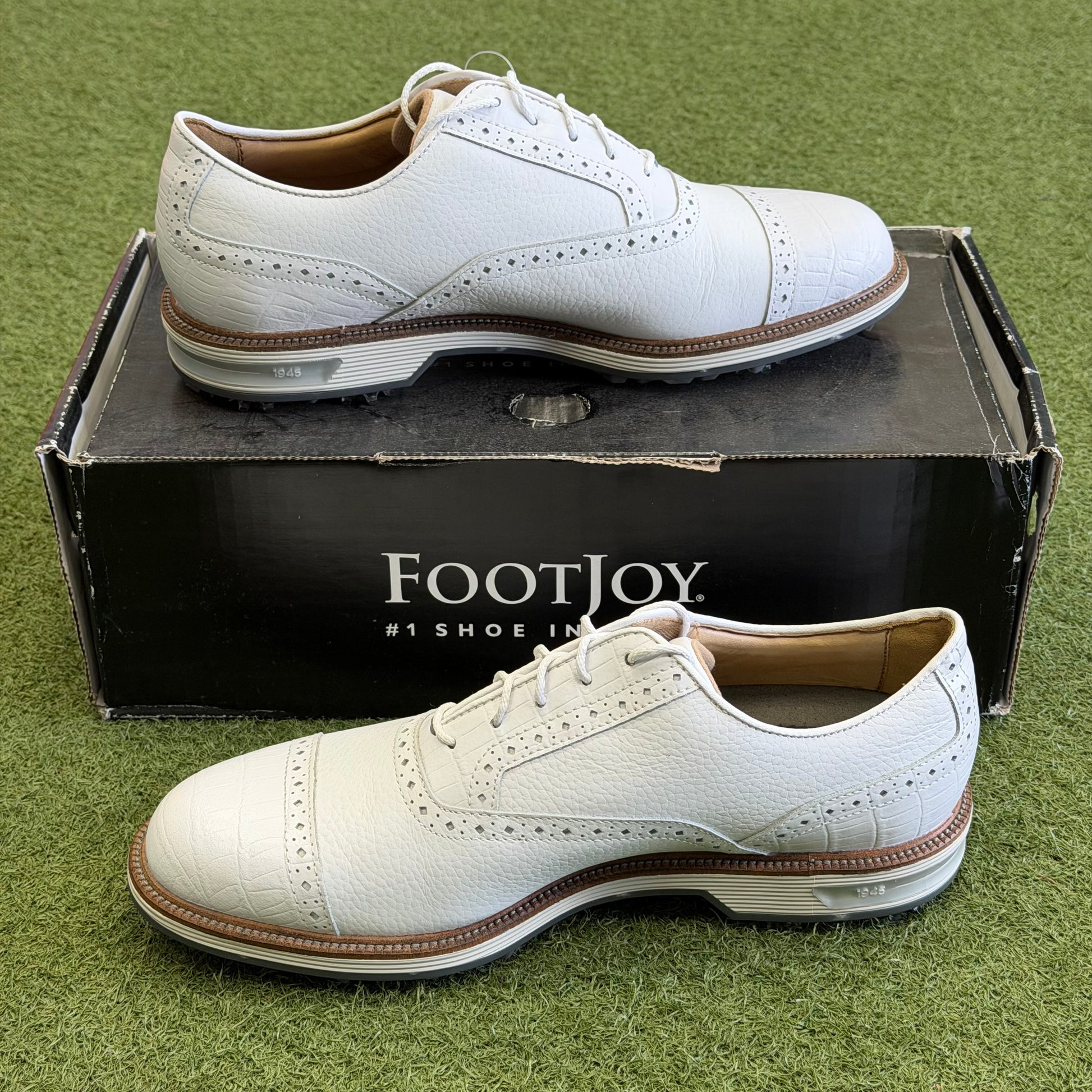 FootJoy Premier Series Wilcox Men's Golf Shoes / UK 8 - Pre Owned Golf 