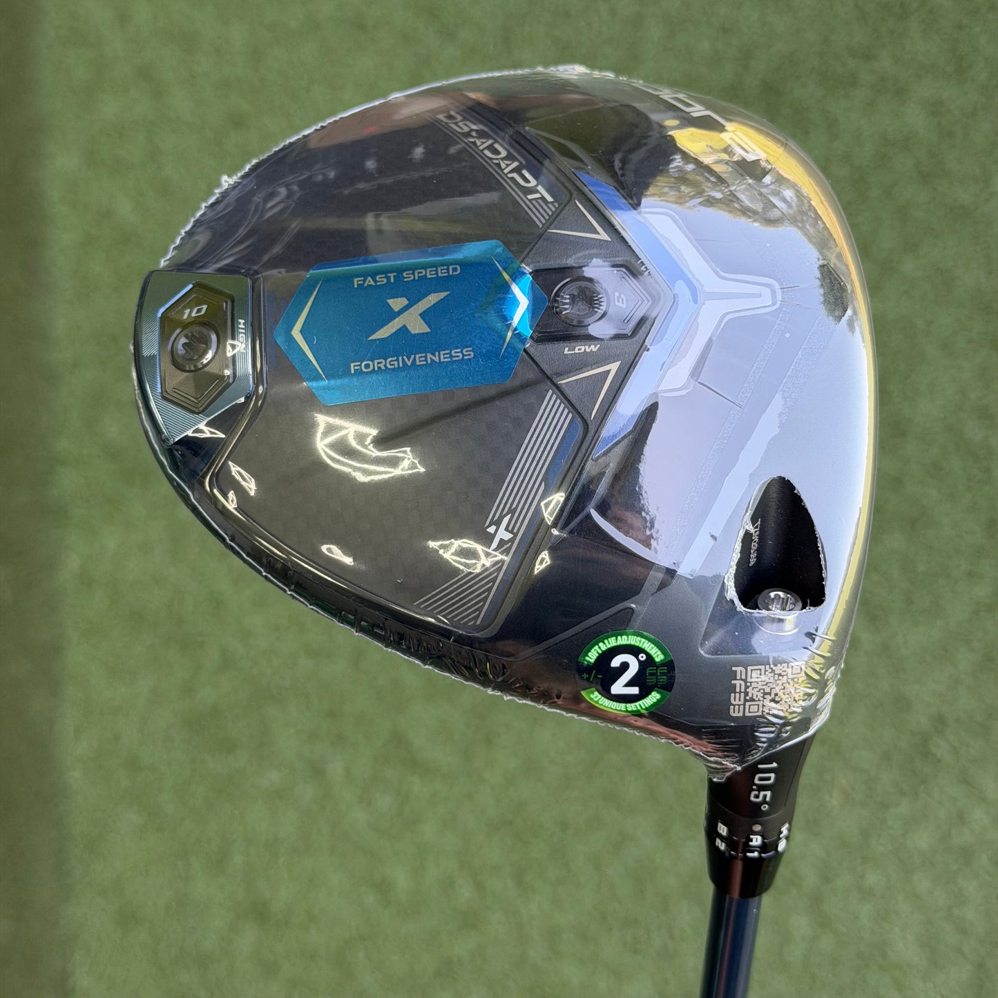 Cobra DS-Adapt X Golf Driver / 10.5 Degree / Stiff Flex