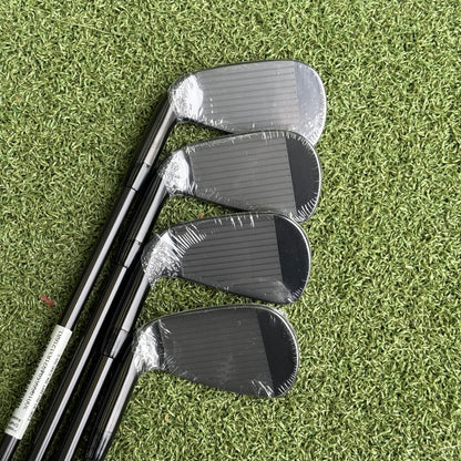 Titleist T200 Black Limited Edition Iron Set / 5-PW+48 / Stiff Flex