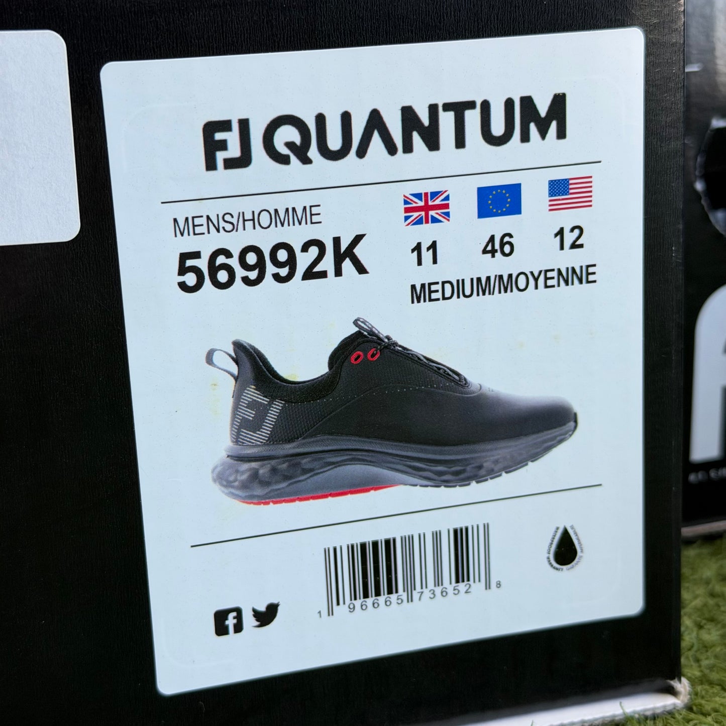 FootJoy Quantum Men's Golf Shoes / UK 11