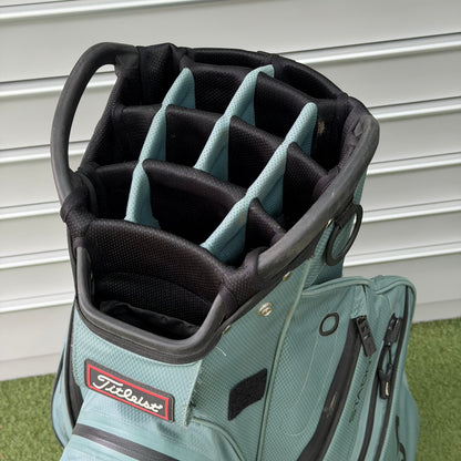 Titleist Cart 14 Stadry Golf Cart Bag - Eucalyptus - Pre Owned Golf 
