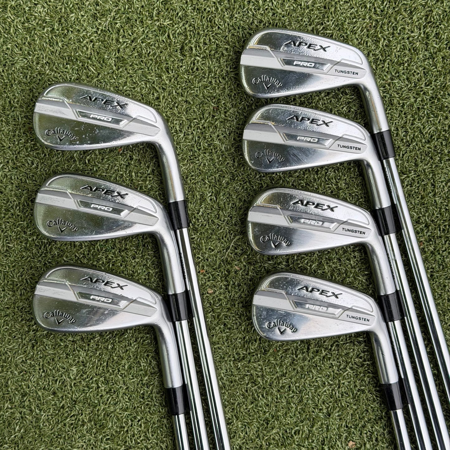 Callaway Apex Pro 2021 Forged Golf Iron Set / 4-PW / Stiff Flex