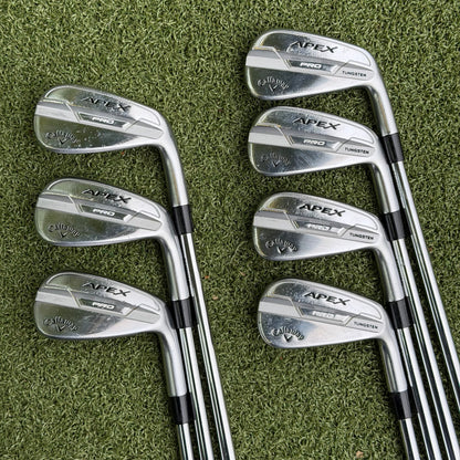 Callaway Apex Pro 2021 Forged Golf Iron Set / 4-PW / Stiff Flex