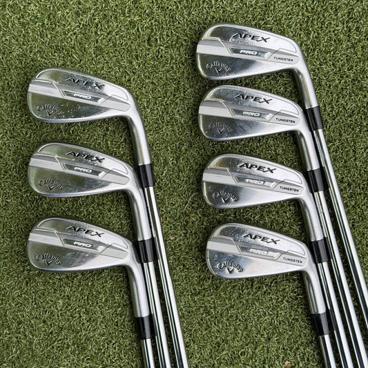 Callaway Apex Pro 2021 Forged Golf Iron Set / 4-PW / Stiff Flex