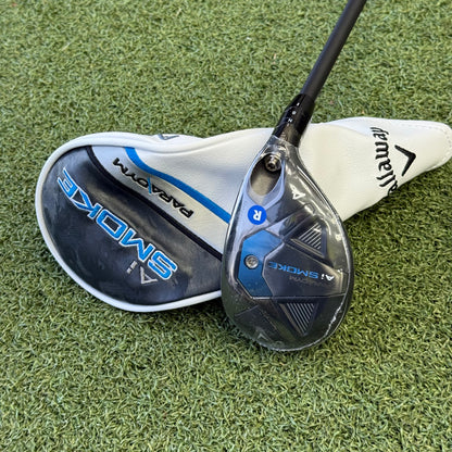 Callaway Paradym Ai Smoke #4 Hybrid / 21 Degree / Regular Flex - Pre Owned Golf 