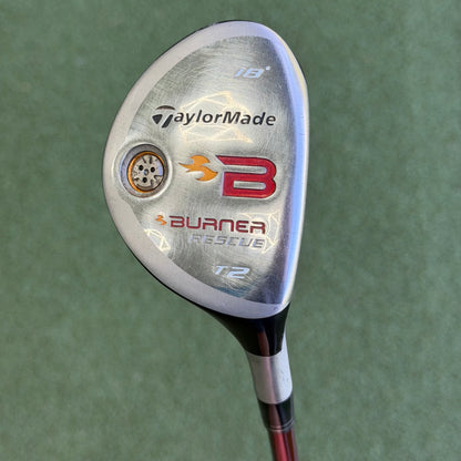TaylorMade Burner Rescue T2 Hybrid / 18 Degree / X-Stiff Flex Aldila DVS 90-X