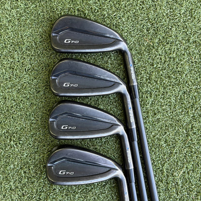 PING G710 Golf Iron Set / 5-PW + SW / Regular Flex Graphite Shafts - Pre Owned Golf 