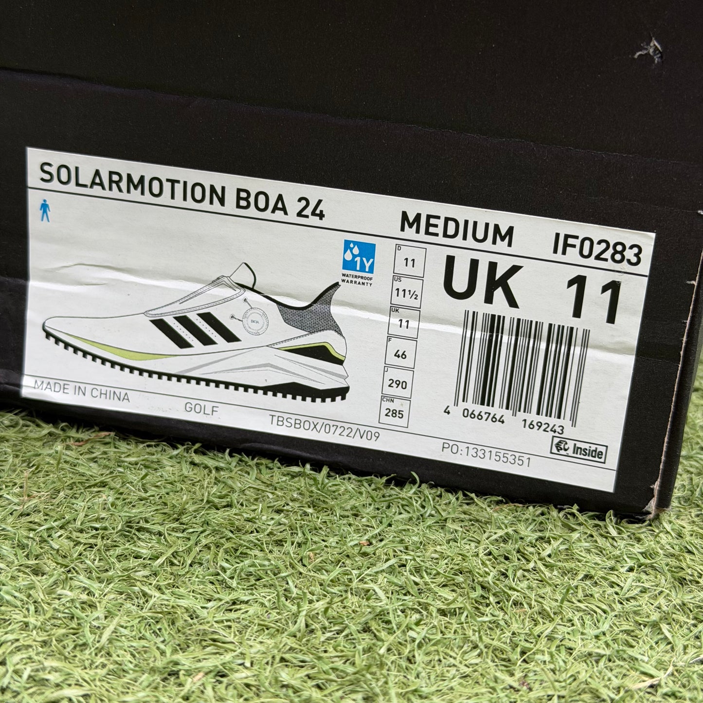 adidas Solarmotion BOA 24 Men's Golf Shoes / UK 11