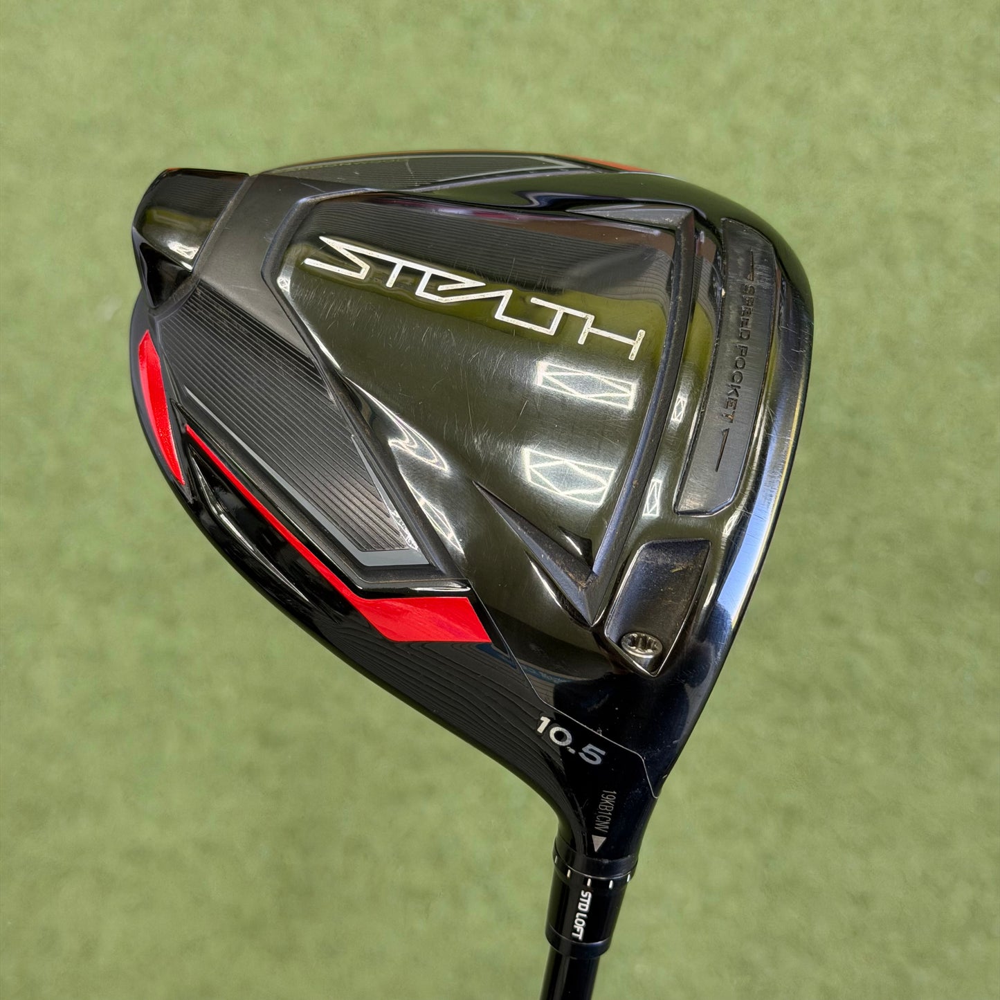 TaylorMade Stealth Golf Driver / 10.5 Driver / Regular Flex - Pre Owned Golf 