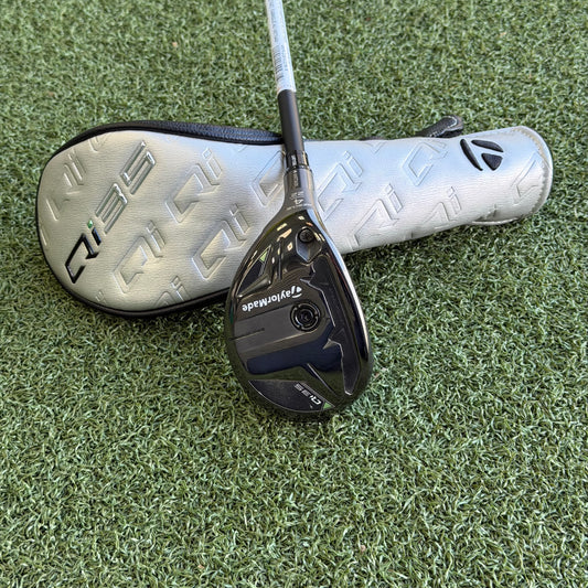 TaylorMade Qi35 #4 Hybrid / 22 Degree / Regular Flex / Left Handed