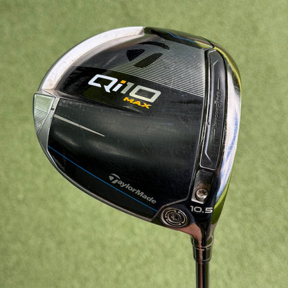 TaylorMade Qi10 Max Golf Driver / 10.5 Degree / X-Stiff Flex - Pre Owned Golf 