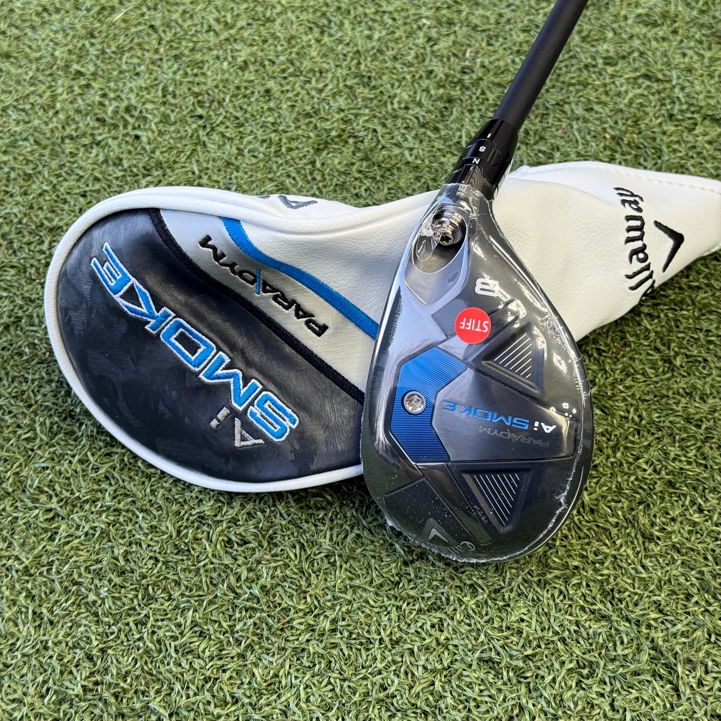 Callaway Paradym Ai Smoke #3 Hybrid / 18 Degree / Stiff Flex