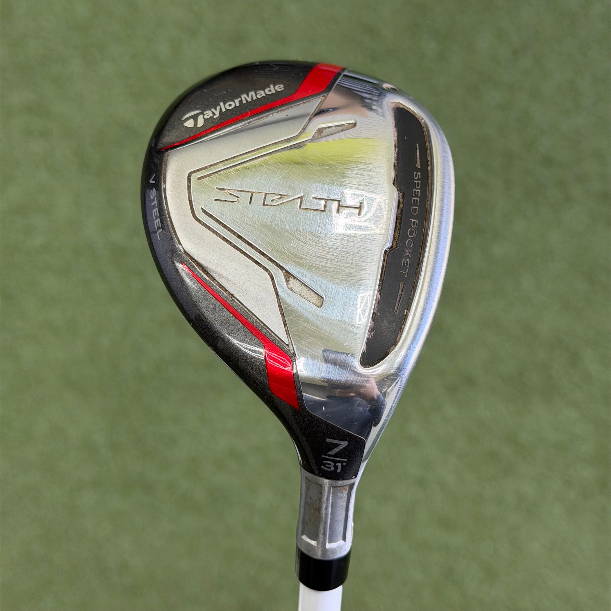 TaylorMade Stealth Ladies #7 Hybrid / 31 Degree / Ladies Flex - Pre Owned Golf 