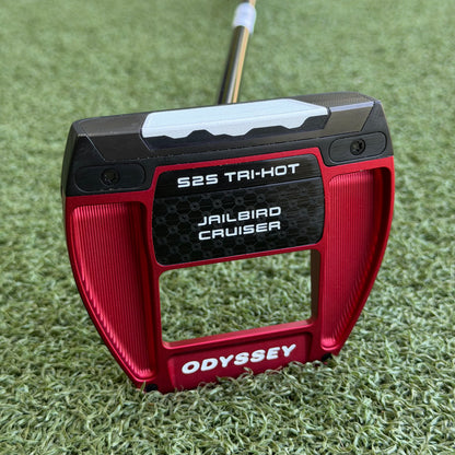 Odyssey Tri-Hot Square 2 Square Jailbird Cruiser CS Golf Putter / 38 Inch - Pre Owned Golf 