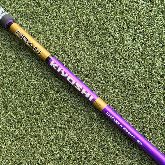 Oban Kiyoshi Purple 65 Fairway Shaft / Stiff Flex / Titleist Adapter