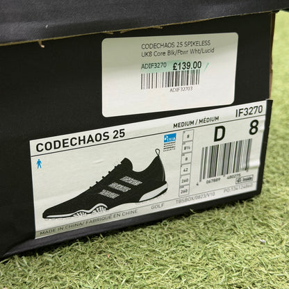 adidas Codechaos 25 Men's Golf Shoes / UK 8 - Pre Owned Golf 