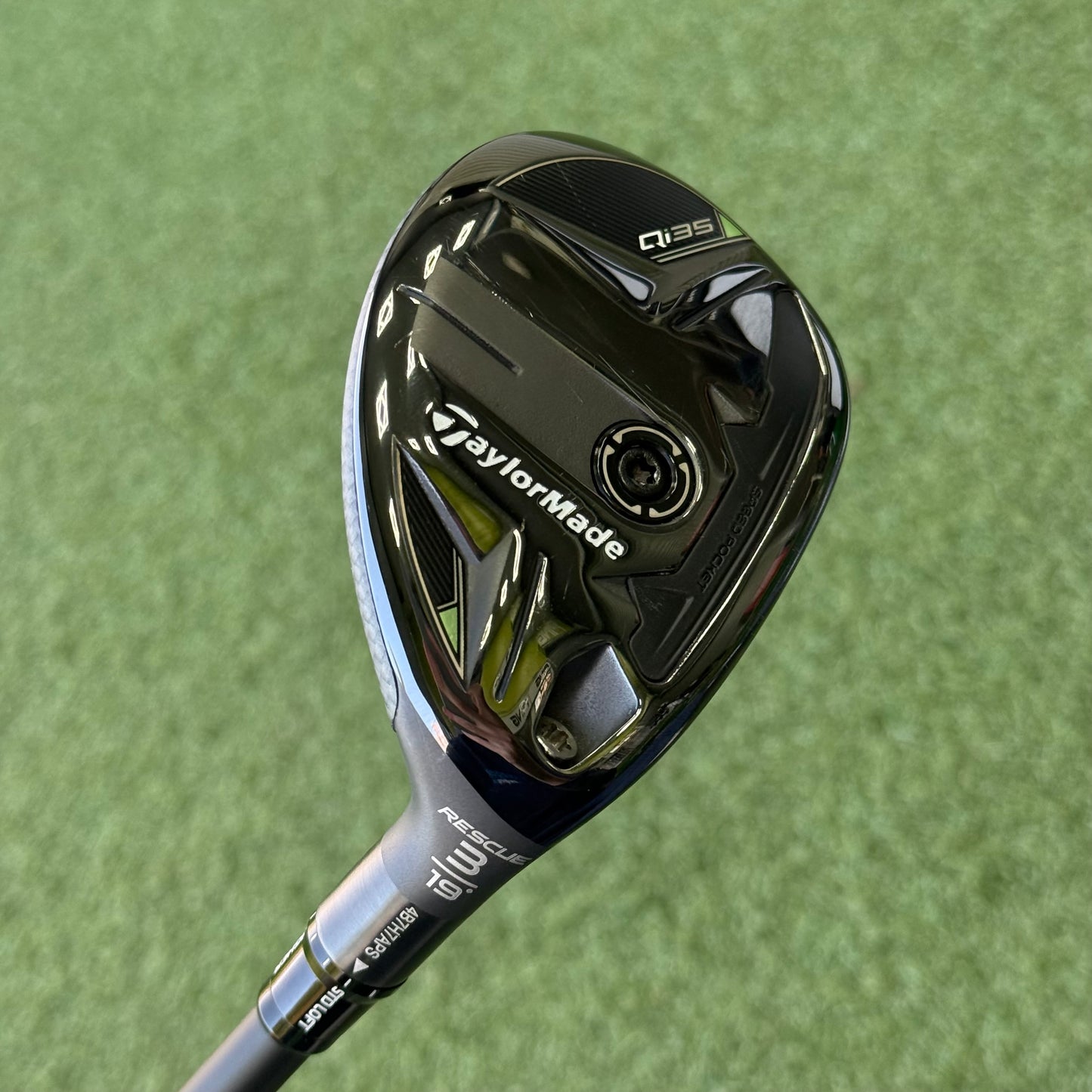 TaylorMade Qi35 #3 Hybrid / 19 Degree / Stiff Flex