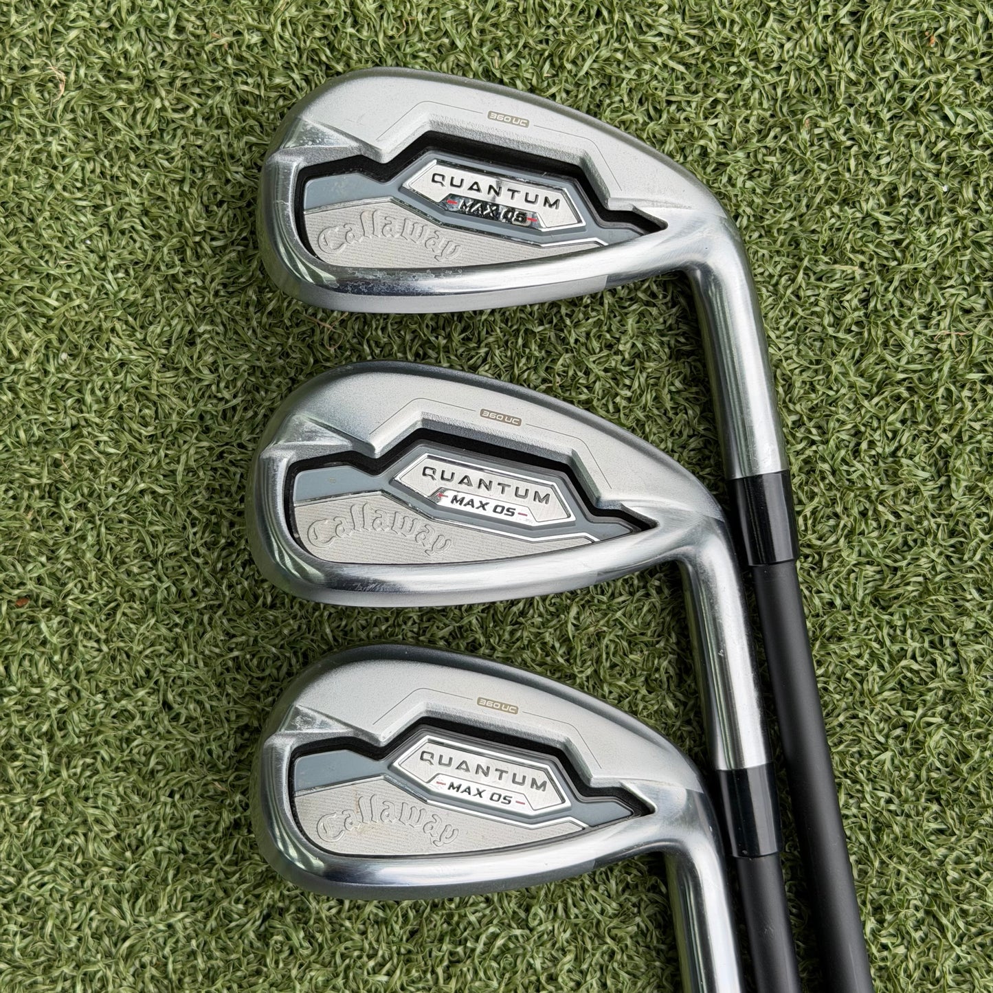 Callaway Quantum Max OS Golf Iron Set / 6-PW+AW / Senior Flex