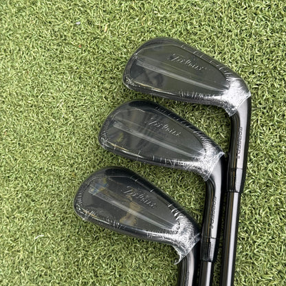 Titleist T200 Black Limited Edition Iron Set / 5-PW+48 / Stiff Flex