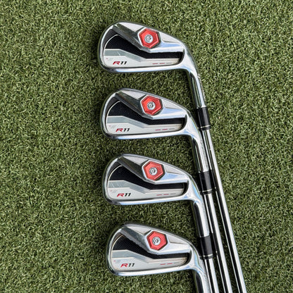 TaylorMade R11 Golf Iron Set / 4-PW / Stiff Flex - Pre Owned Golf 
