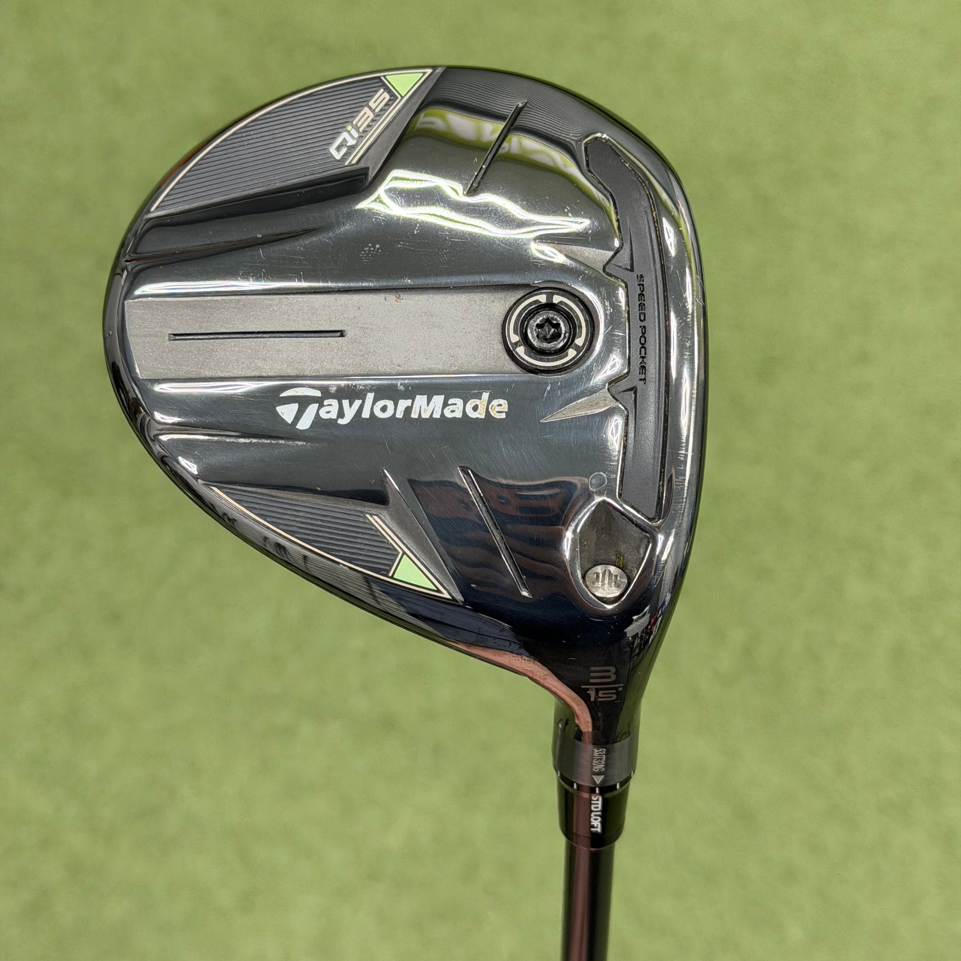 TaylorMade Qi35 #3 Fairway Wood / 15 Degree / Stiff Flex - Pre Owned Golf 