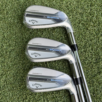 Callaway Paradym Ai Smoke Golf Iron Set / 5-PW / Stiff Flex - Pre Owned Golf 