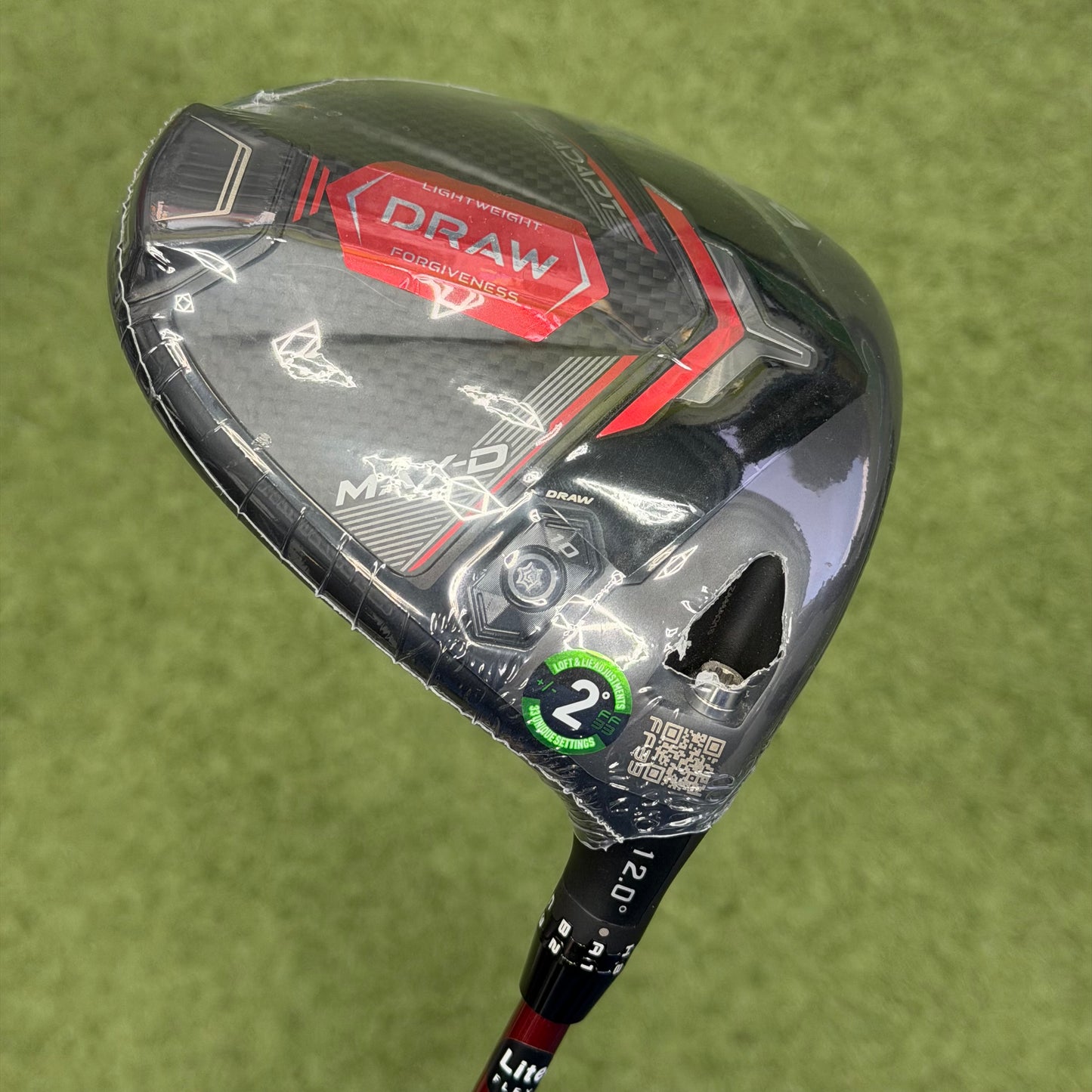 Cobra DS-Adapt Max D Golf Driver / 12 Degree / Senior Flex