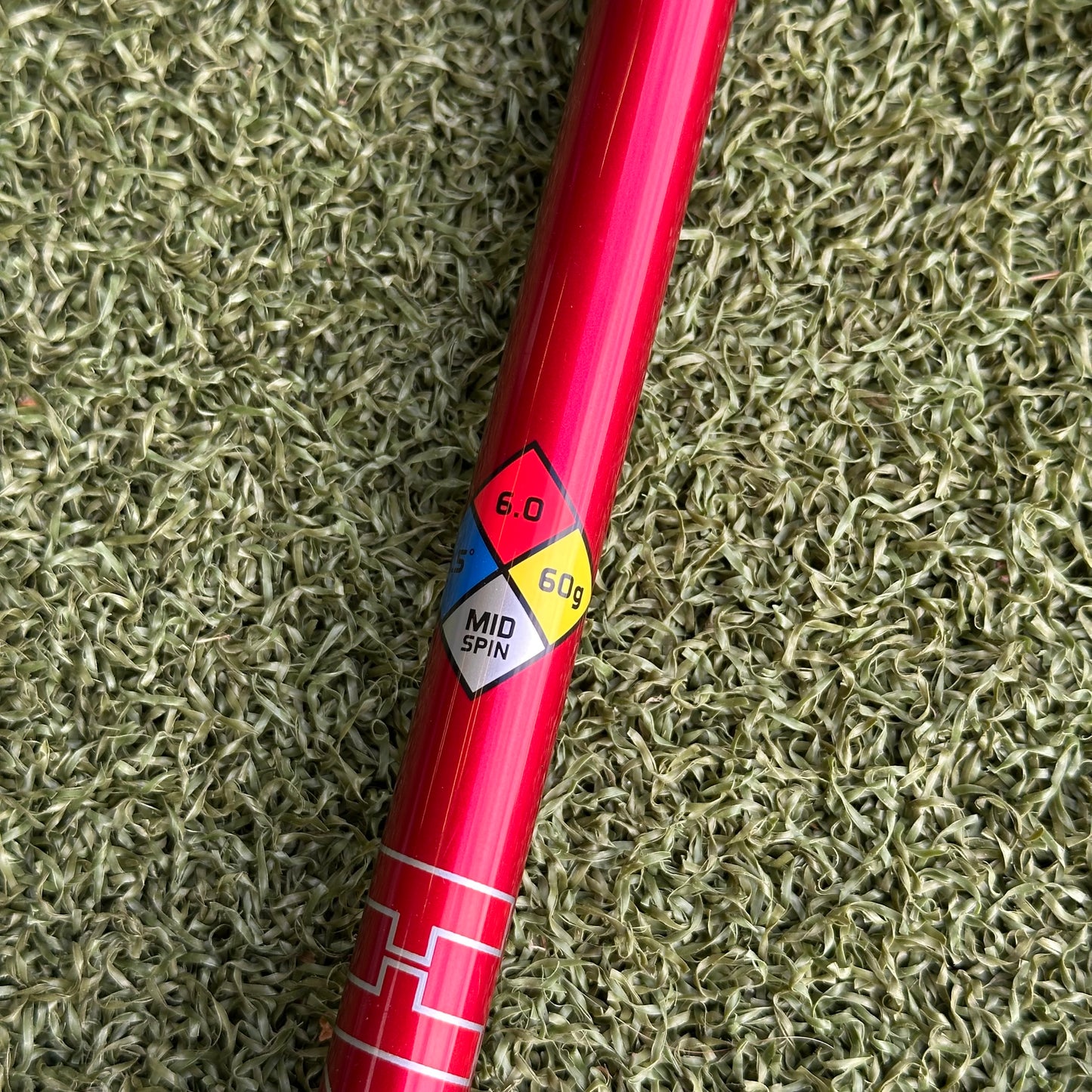 HZRDUS Smoke RDX 60g 6.0 Stiff Flex Driver Shaft - PING Adapter