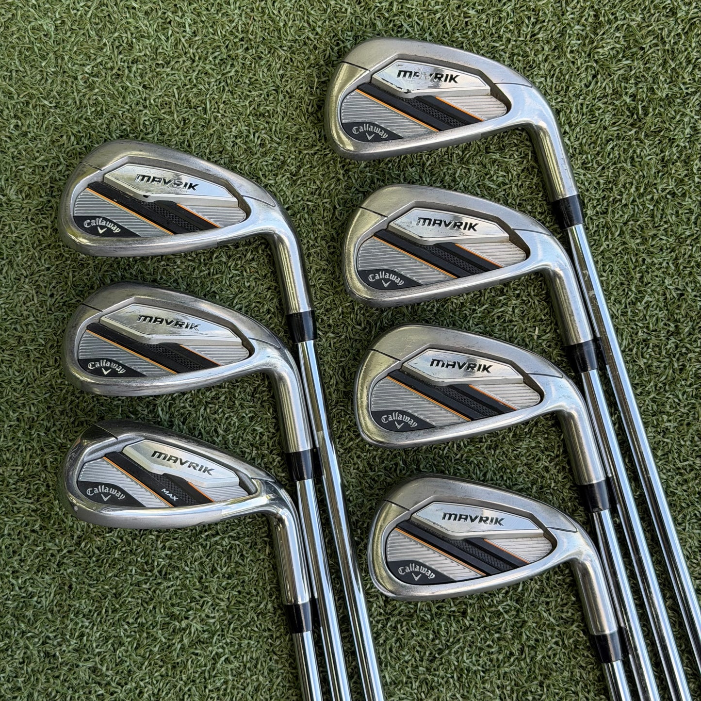 Callaway Mavrik Golf Iron Set / 5-SW / Regular Flex