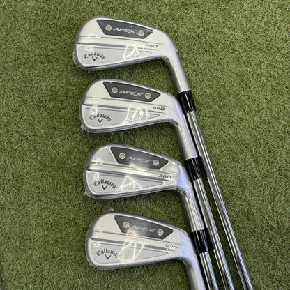 Callaway Apex Pro 2024 Forged Golf Iron Set / 4-PW / Stiff Flex - Pre Owned Golf 