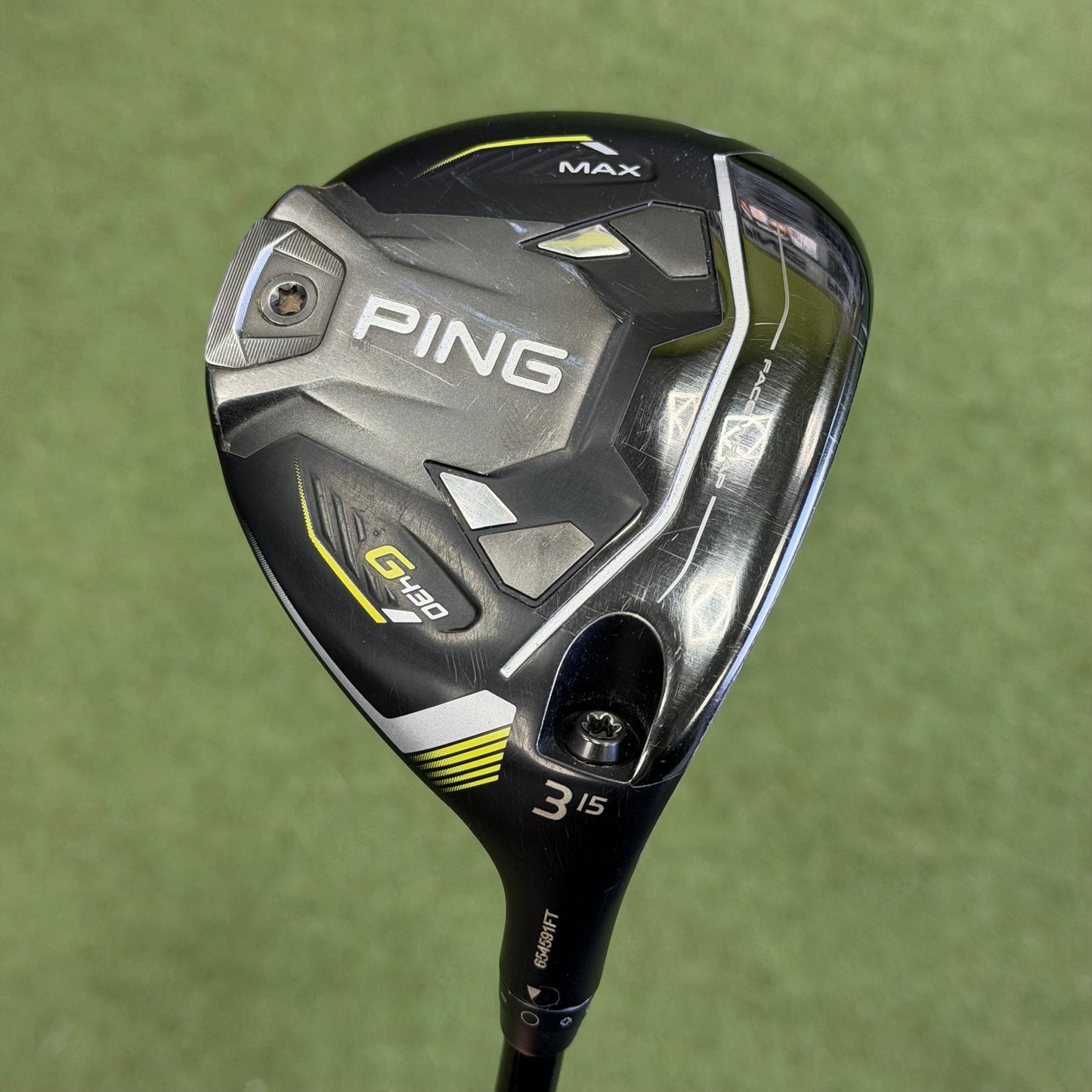 PING G430 Max #3 Fairway Wood / 15 Degree / Stiff Flex