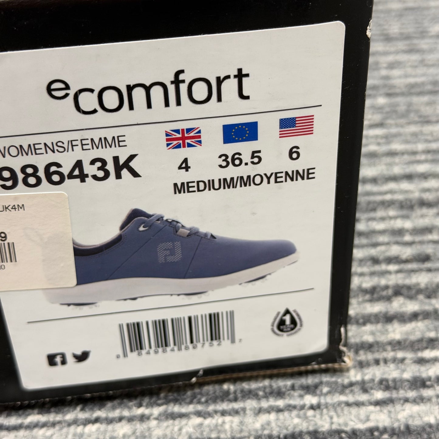 FootJoy eComfort Women's Golf Shoes / UK 4
