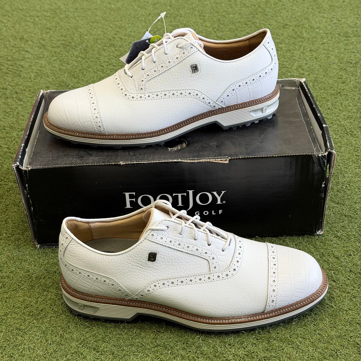 FootJoy Premier Series Wilcox Men's Golf Shoes / UK 8 - Pre Owned Golf 