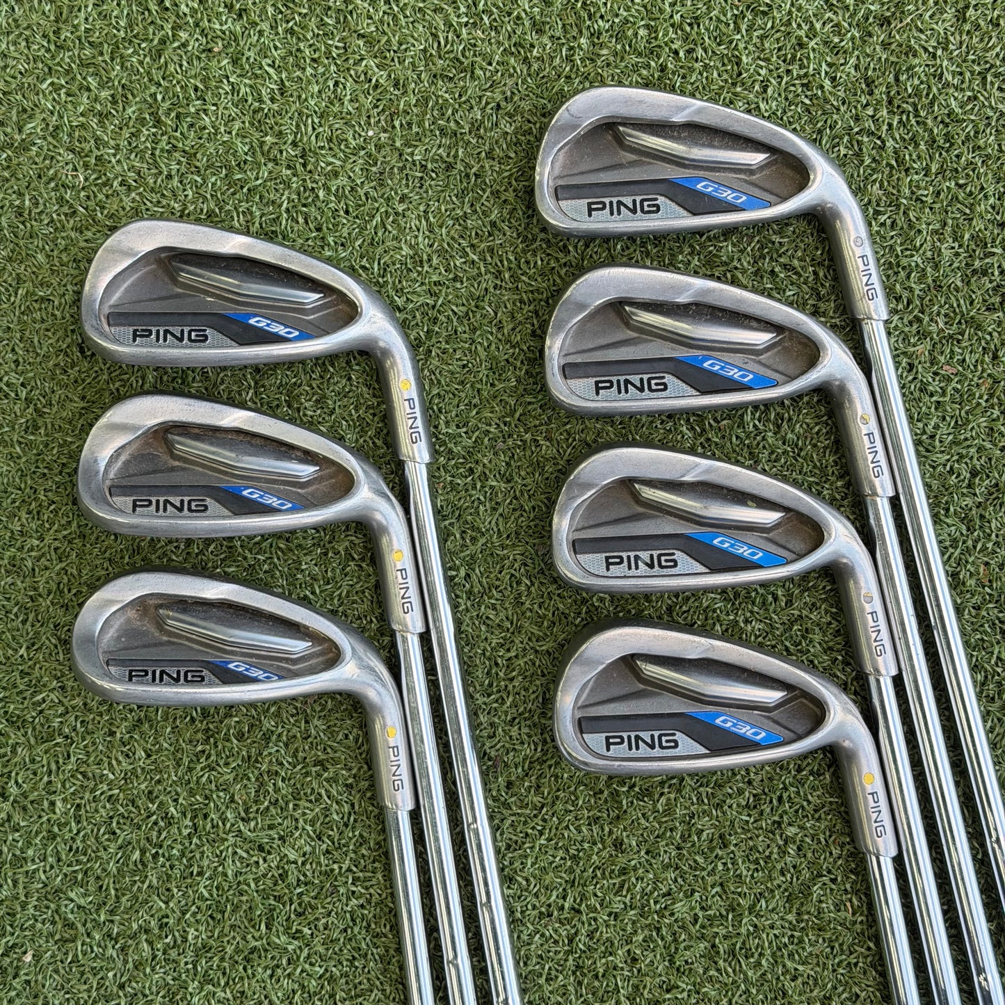 PING G30 Iron Set / 5-PW + SW / Stiff Flex