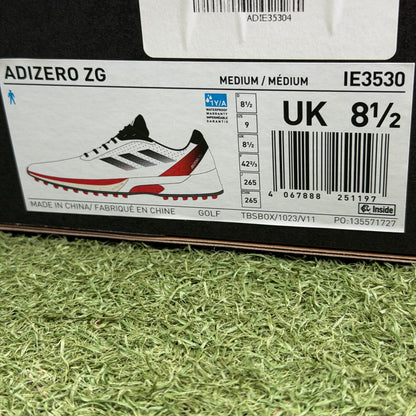 adidas Adizero ZG Men's Golf Shoes / UK 8.5 - Pre Owned Golf 