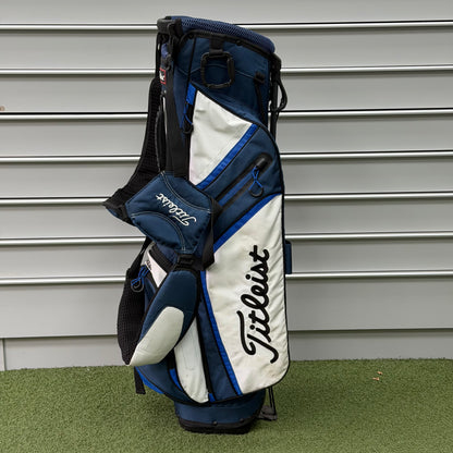 Titleist Golf Stand Bag Navy/White/Blue - Pre Owned Golf 