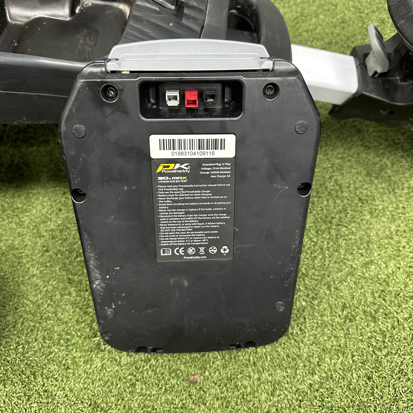 Powakaddy CT6 GPS Electric Golf Trolley / XL Lithium Battery