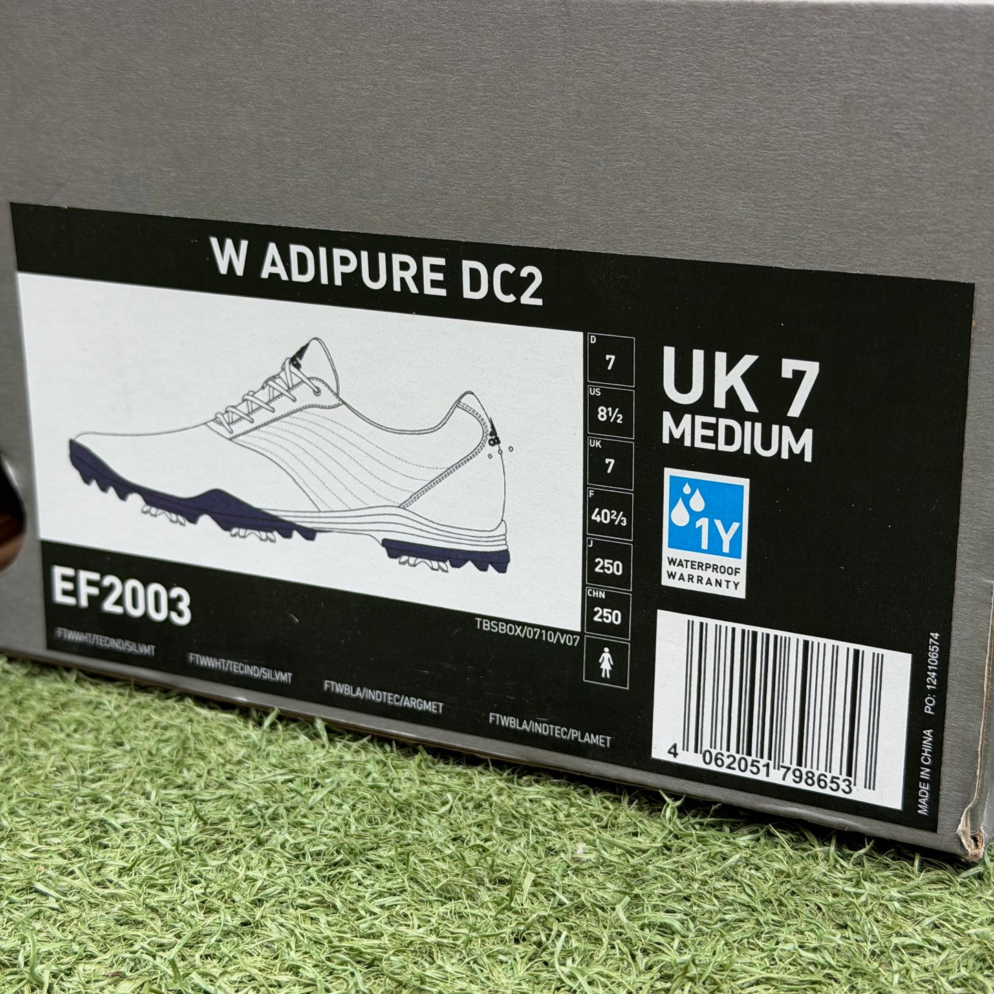 adidas Adipure DC2 Women's Golf Shoes / UK 7